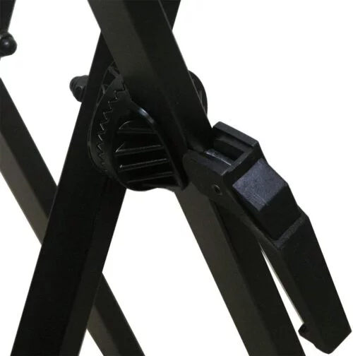 RockJam Xfinity Heavy-Duty, Double-X Adjustable Piano Keyboard Stand - Image 4