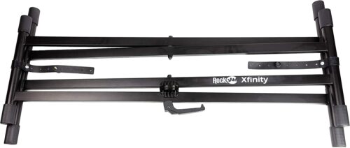 RockJam Xfinity Heavy-Duty, Double-X Adjustable Piano Keyboard Stand - Image 5