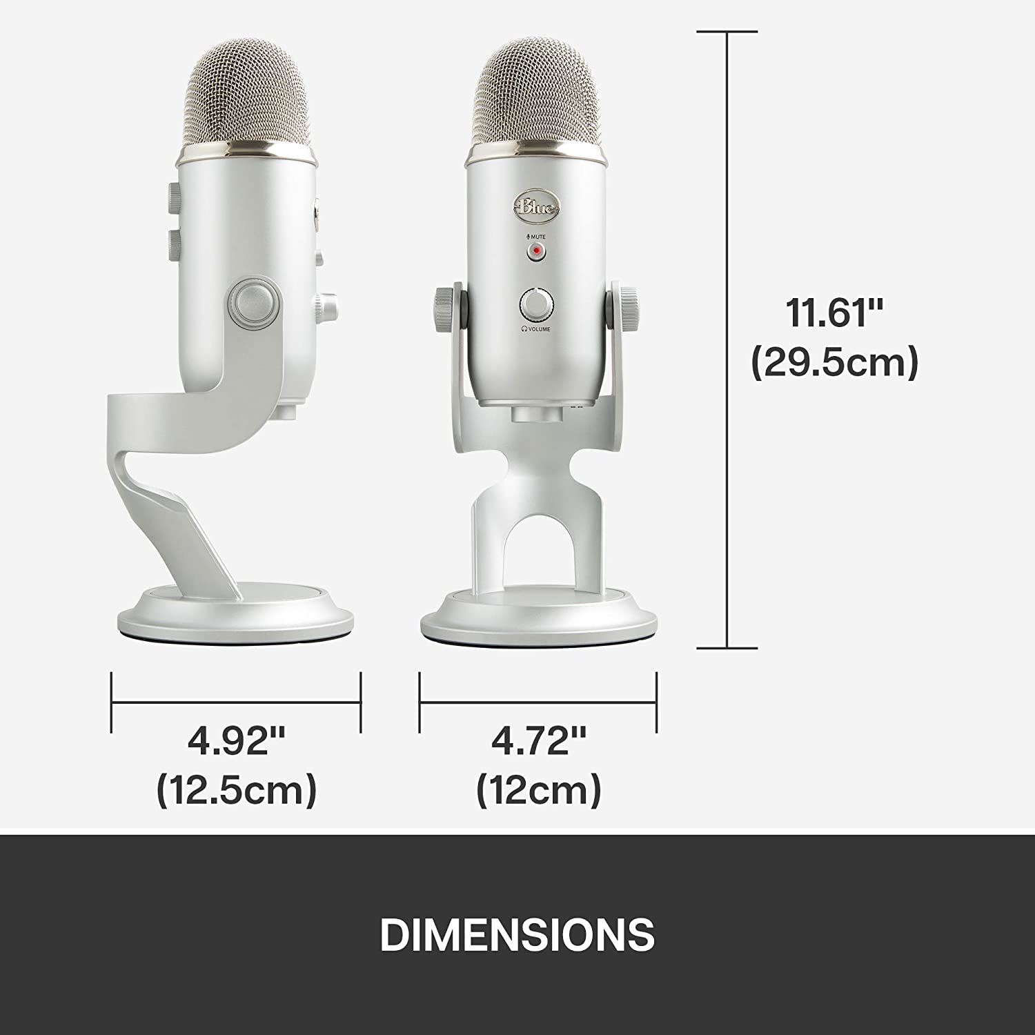 Blue Yeti USB Mic for Recording and Streaming Videos Online