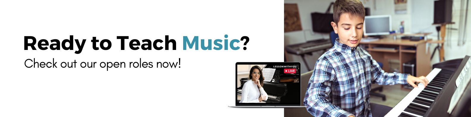 Careers - Lesson With You - Apply Music Teachers Roles