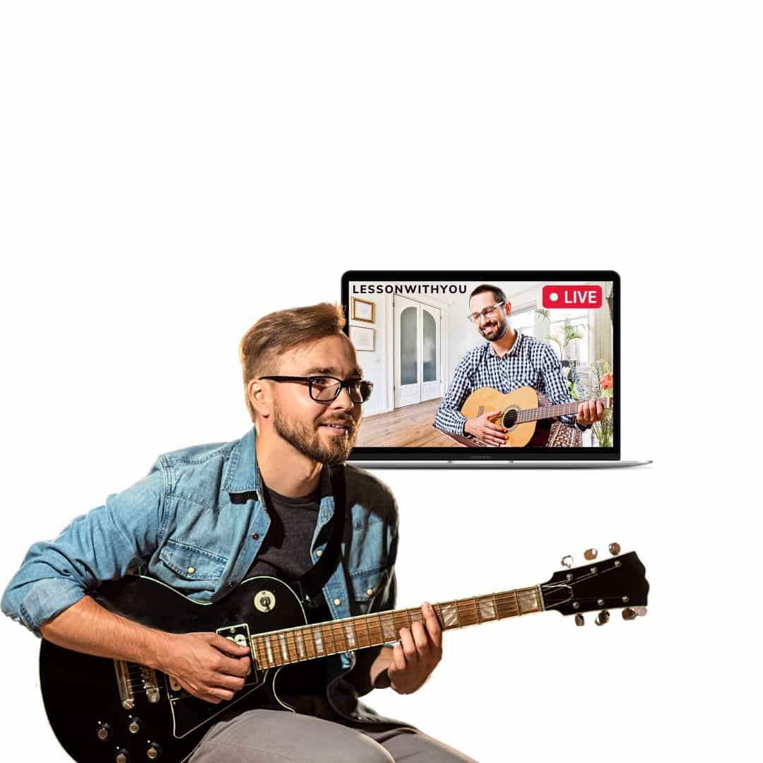 Lesson With You Guitar Lessons - Live Online Guitar Lessons