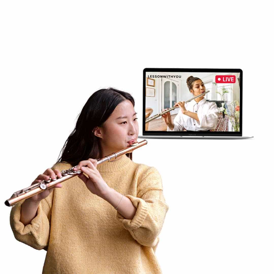 Live Online Flute Lessons by Top Flute Teachers - Lesson With You
