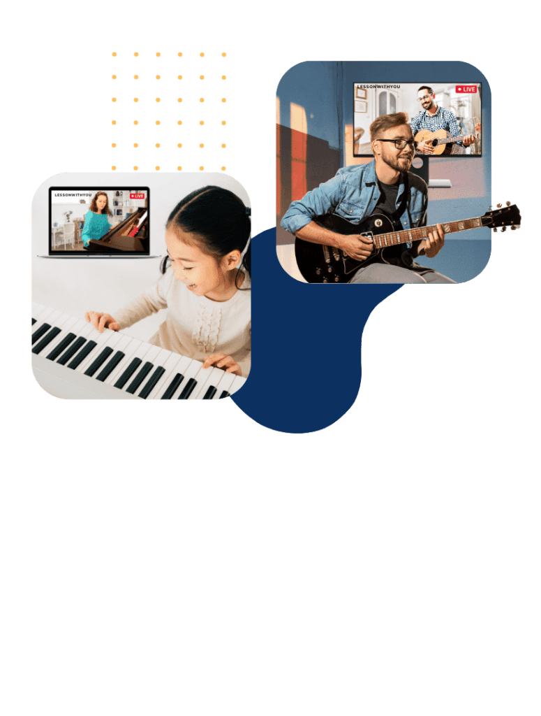 Lesson With You - live online music lessons with professional instructors