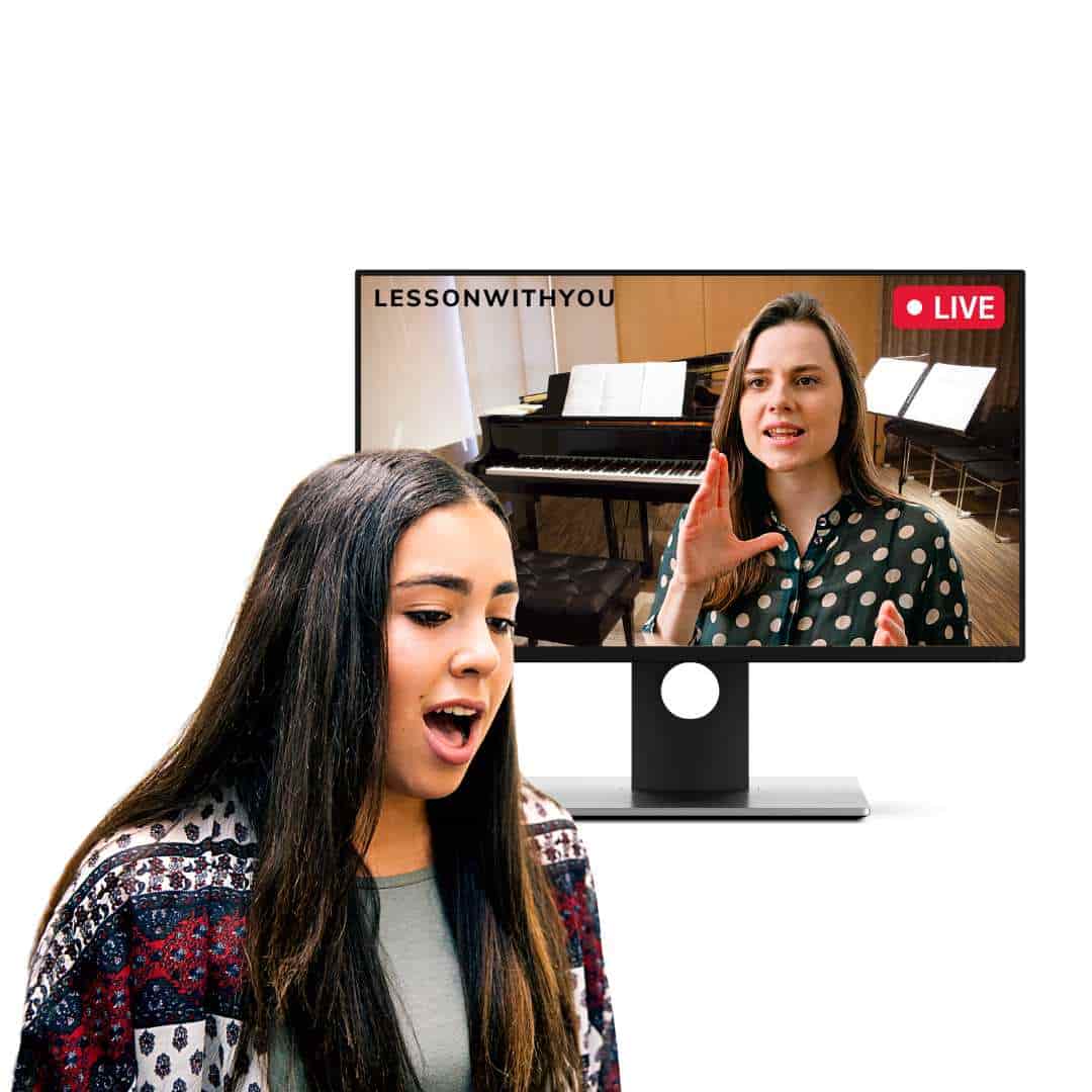 Live Online Singing Lessons - Lesson With You Voice Lesson