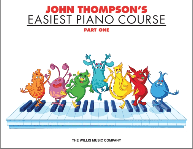 John Thompson's easiest piano course- Lesson With You Piano Lesson Books for Beginners
