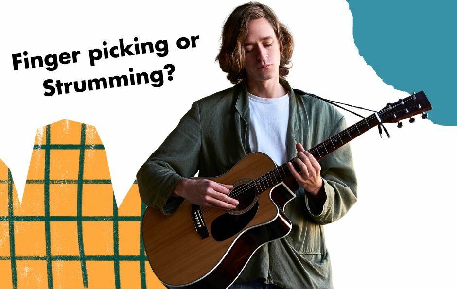 Which guitar technique is right for me: finger picking or strumming? - Lesson With You Guitar Lessons