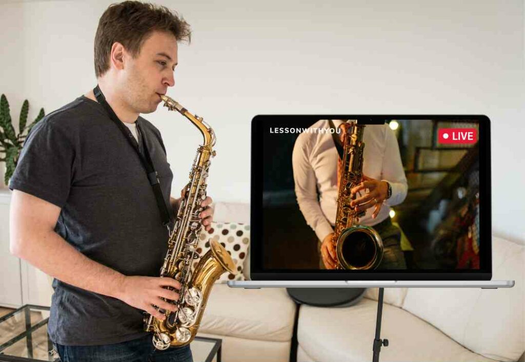 How our saxophone lessons work - Lesson With You - saxophone Lessons