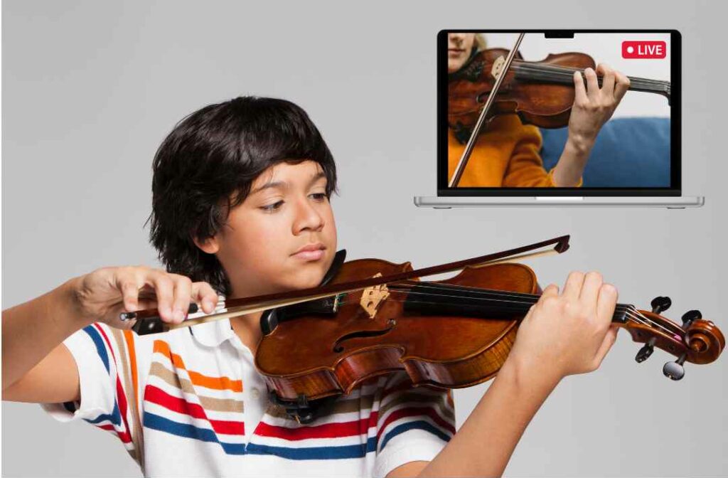 How our violin lessons work - Lesson With You - Violin page