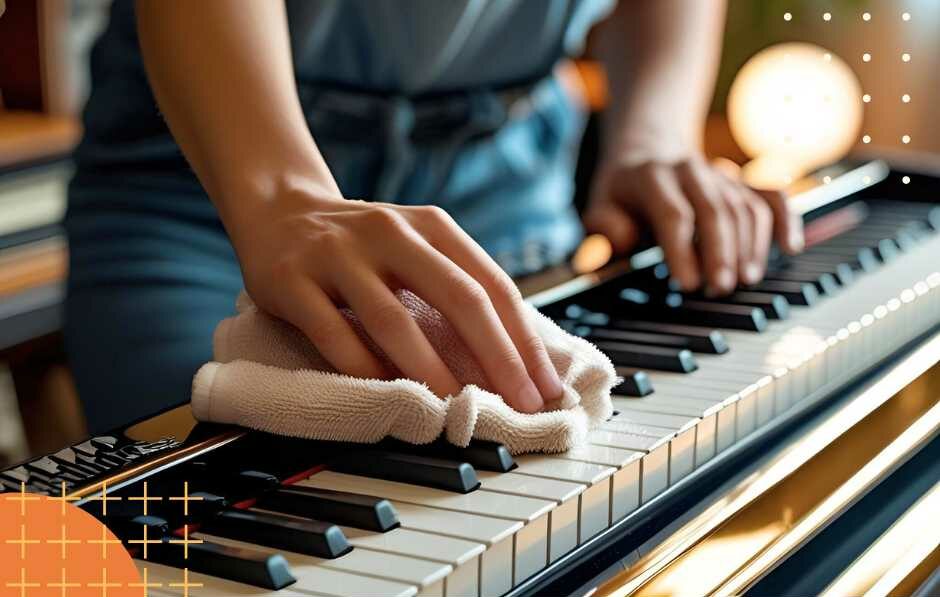Piano Cleaning Guide: Easy Care Habits Every Beginner Piano Players Should Know - Lesson With You