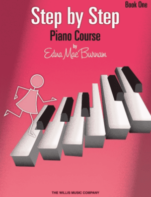 Step by Step PIano Course - Lesson With You Piano Lesson Books for Beginners